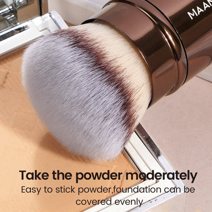 MAANGE Professional Makeup Brush Set Double Head Foundation Powder Concealer Blush Makeup Brush Soft Fiber Hair Cosmetic Beauty